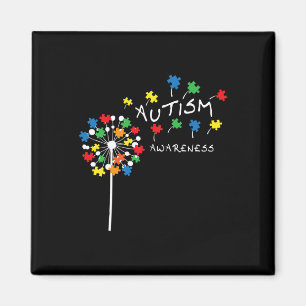 Imã Dandelion Quebra-cabeça Piece Legal Autismo Presen