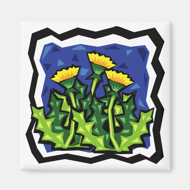 Imã Dandelions (Frente)