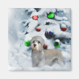 Imã Dandie Dinmont Terrier Christmas
