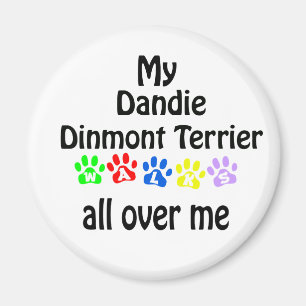 Imã Dandie Dinmont Terrier Walks Design