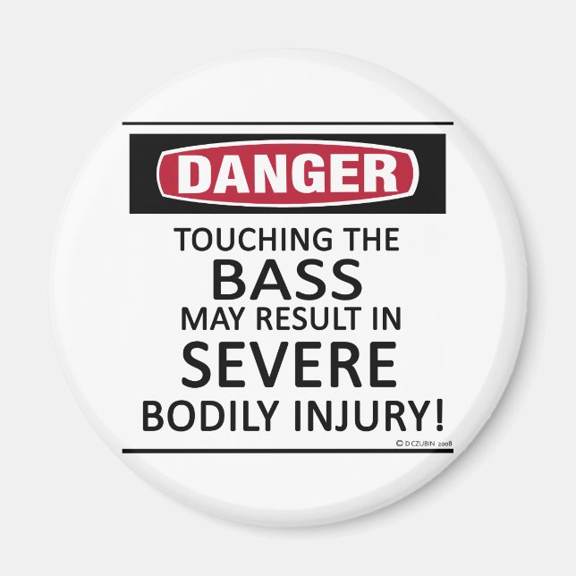 Imã Danger Bass (Frente)