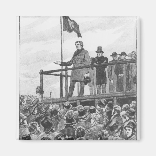 Imã Daniel O'Connel na reunião de Trim (Frente)