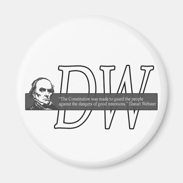 Imã Daniel Webster cita o Magnet (Frente)