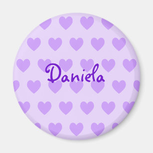 Imã Daniela no roxo