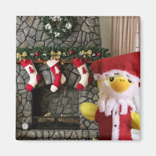 Imã Danny Duck Papais noeis - Aventura de Natal