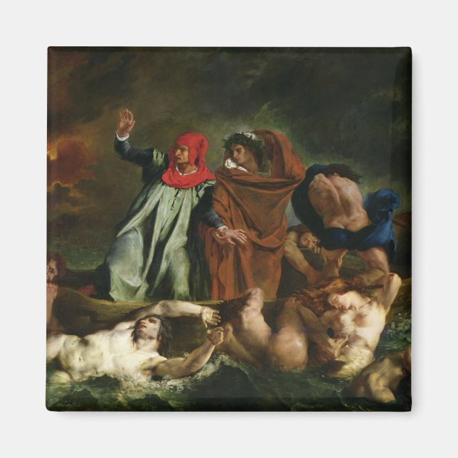 Imã Dante e Virgil no submundo, 1822 (Frente)