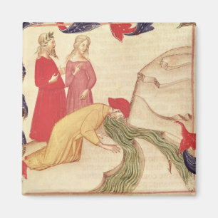 Imã Dante que purifying antes de entrar