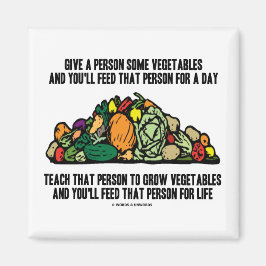 Imã Dar Alimentos Para Vegetais Para Uma Vida Crescent