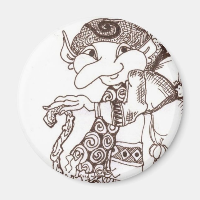 Imã Dark Faerie Baba (Frente)