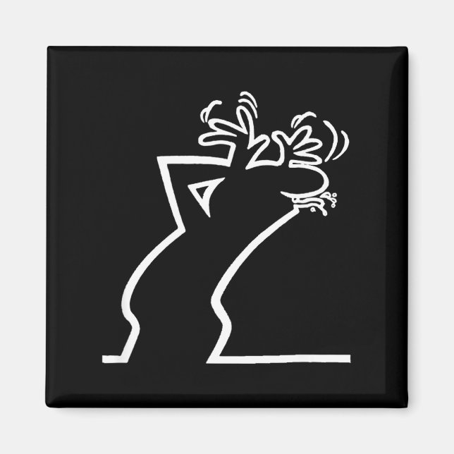 Imã Dark Humor Sarcasm Funny Quote Witty Irony Office  (Frente)