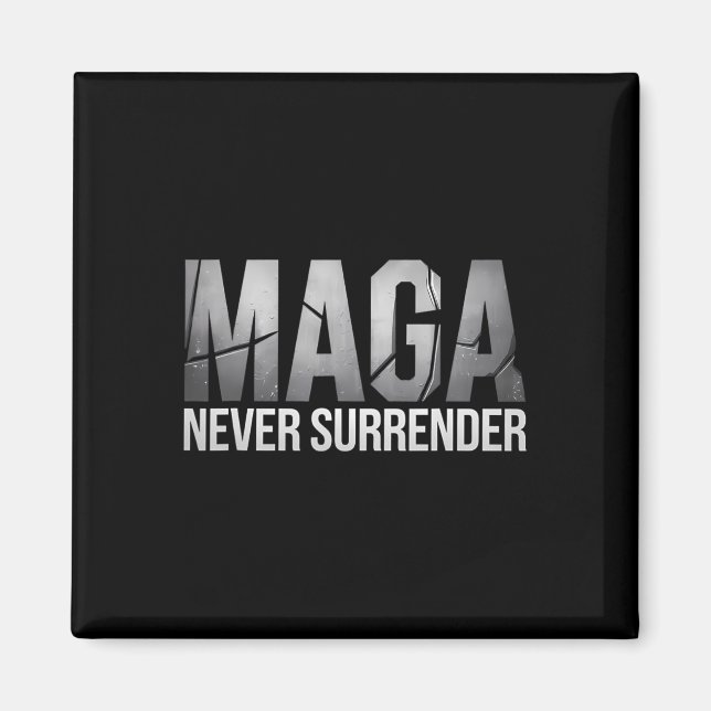 Imã Dark Mega Trump 2024 Nunca renda (Frente)