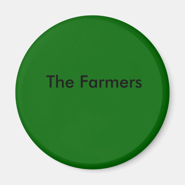 Imã Darkgreen, os agricultores (Frente)