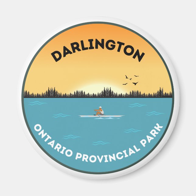 Imã Darlington Ontario Provincial Park Magnet (Frente)