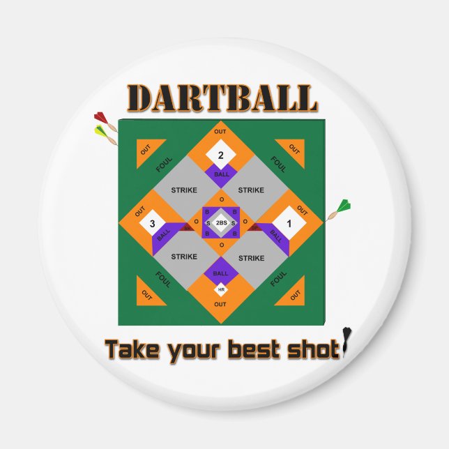 Imã Dartball (Frente)