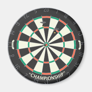 Imã Dartboard & Darts: Modelo 3D: