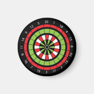 Imã Dartboard do Natal