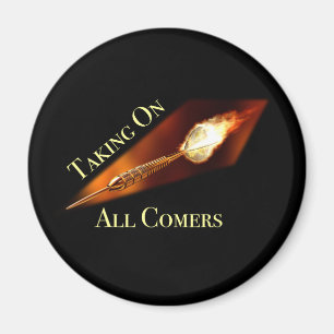 Imã Darts Champion enfrentando todos os clientes