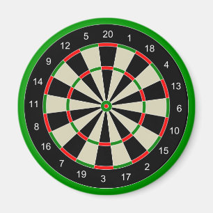 Imã Darttarget_Vetor_Clipart DARTS DARTBOARD DESTINO