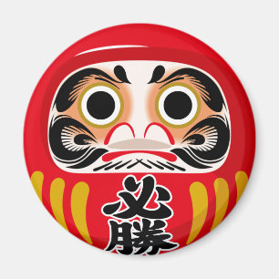Imã Daruma doll (tradicional charme japonês de sorte)