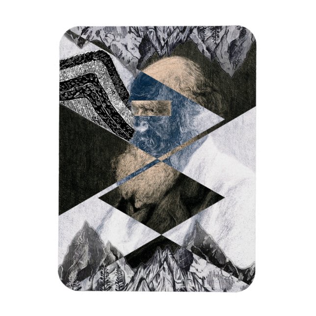 Ímã Darwin era um Geólogo e Flexível Imagem Fotográfic (Vertical)