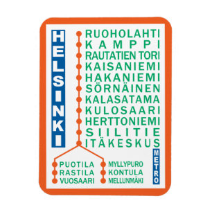 Ímã das estações de metro de Helsínquia
