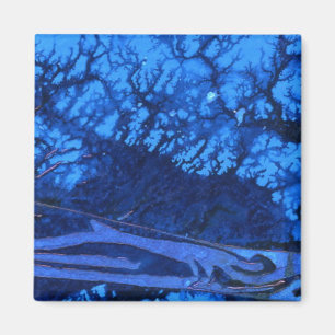 Imã Das "ímã da arte abstracta águas profundas #3"