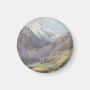 Imã Das Mölltal mit dem Großglockner - Carl Lafite