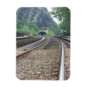 Ímã das trilhas de estrada de ferro da balsa WV