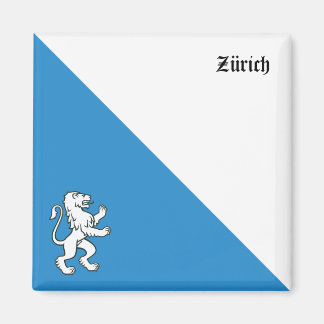 Imã Das Wappen vom Kanton Zürich Magnet