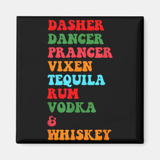 Imã Dasher Dancer Prancer Vixen Tequila Rum Vodka Desi