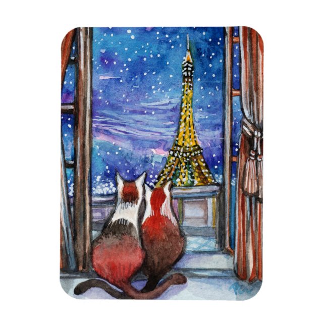 Ímã Data na Noite (Vertical)