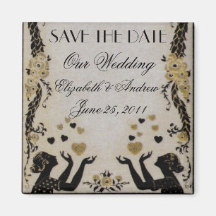 Imã Data Nouveau da noiva do casamento do ~ dos