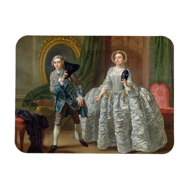 Ímã David Garrick e Sra. Pritchard em "O Suspeito (Horizontal)
