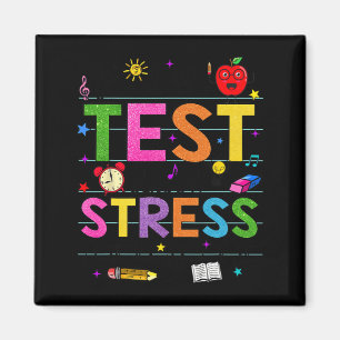 Imã Day Rock The Test Teacher Funny Testing Day Study