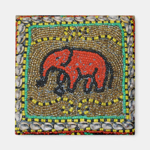 Imã Dayak Elephant Native Tribal Art