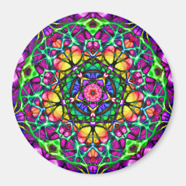 Imã Daybreak Delight Kaleidoscope Mandala