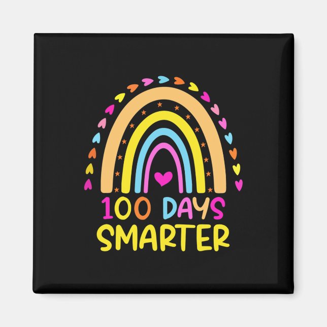 Imã Days Mais Inteligentes Professores 100º Dia Do Arc (Frente)