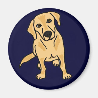 Imã DC- Magnet Labrador Amarelo