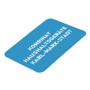 Ímã DDR Kühlschrankmagnet