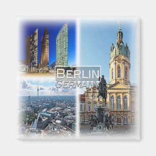 Imã DE0114 Europa, Alemanha, Berlim, Fridge