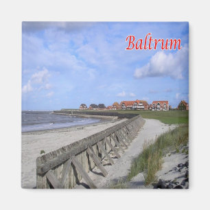 Imã DE - Alemanha - Ilhas Frísias - Baltrum - shore