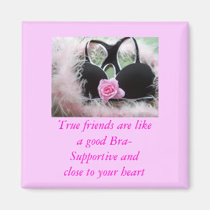 Imã de amigos verdadeiros.