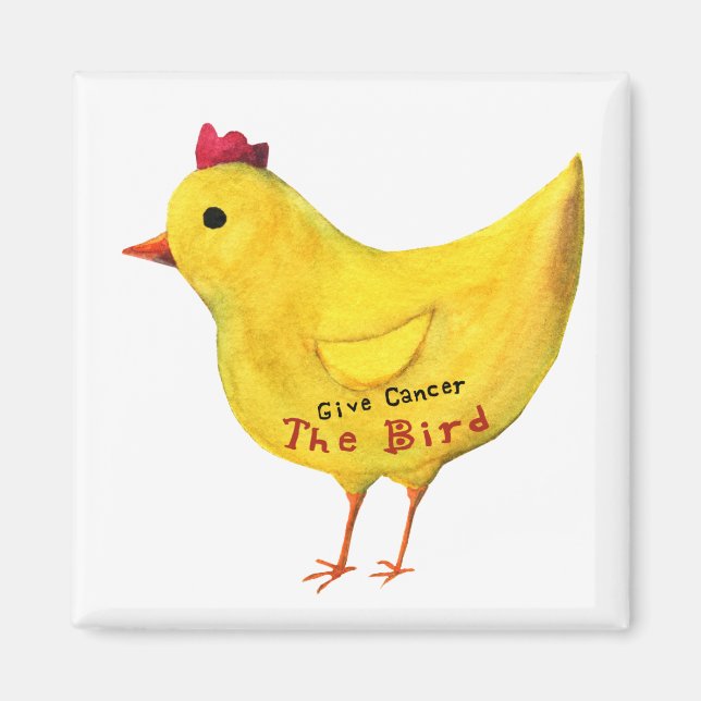 Imã Dê ao Cancer o ímã do pássaro (Frente)