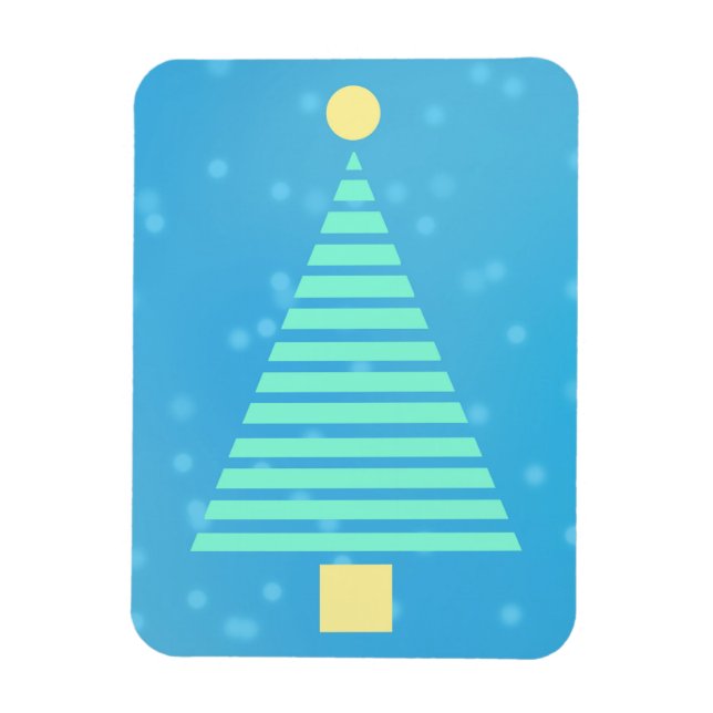 ímã de árvore de Natal (Vertical)
