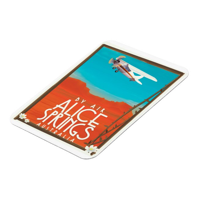 Ímã De avião - Alice Springs Austrália (Left Side)