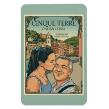 Ímã de Beijo/Cinque Terre