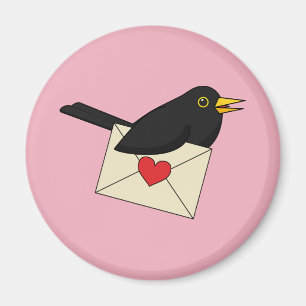 Imã De Blackbird com Amor