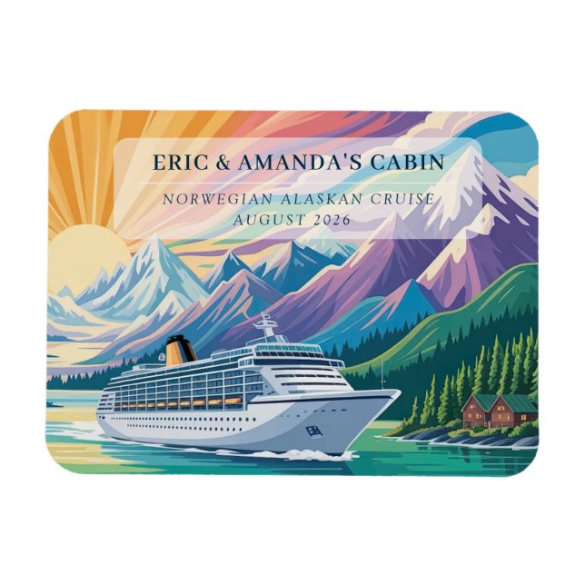 Ímã de Cabine de Navio de Cruzeiro (Horizontal)