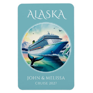 Ímã de Cabine de Navio de Cruzeiro no Alasca