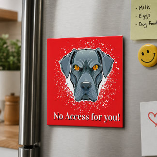Ímã de Cachorro Sem Acesso Personalizado